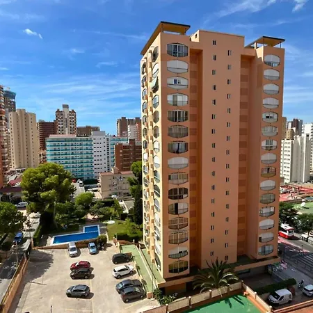 Stylish Flat Swimming Pool Parking Near The Benidorm